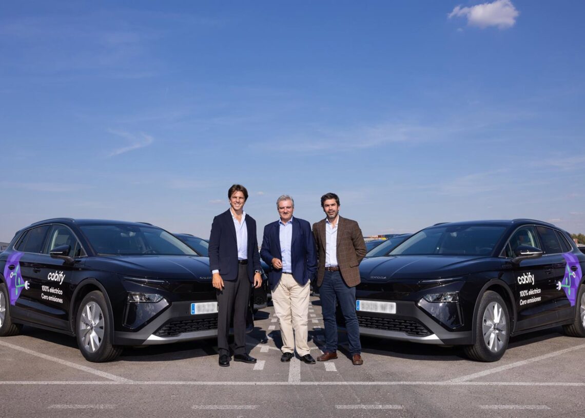 Vehículos eléctricos nuevos de Skoda para CabifyCABIFY
