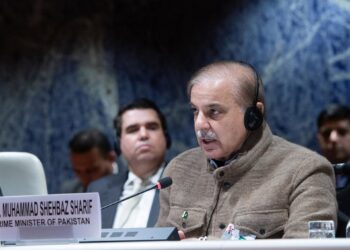 Archivo - Imagen de archivo del primer ministro de Pakistán, Shehbaz SharifViolaine Martin/UN Photo/dpa - Archivo