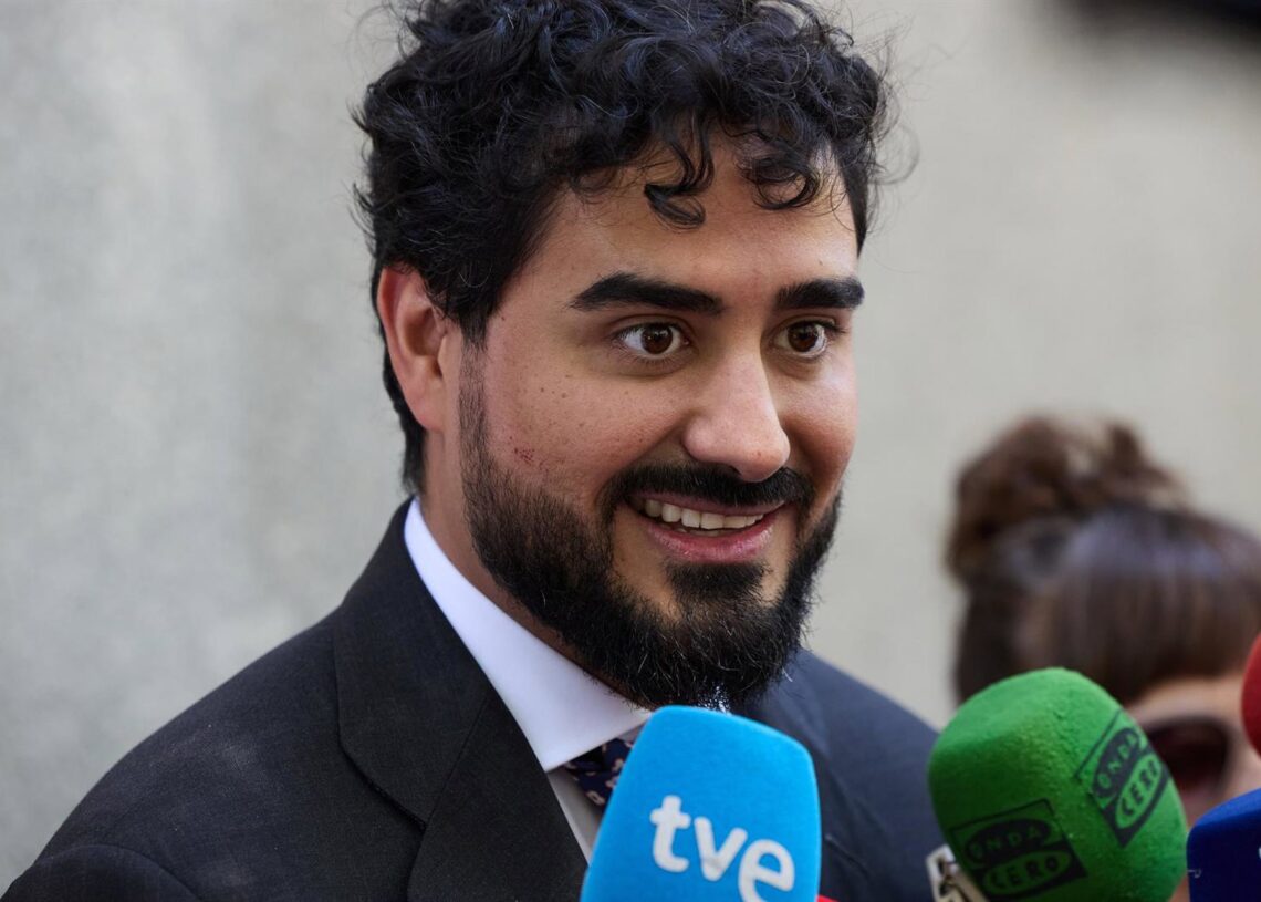 Archivo - El líder de Se Acabó La Fiesta (SALF) y eurodiputado, Luis 'Alvise' Pérez.Jesús Hellín - Europa Press - Archivo