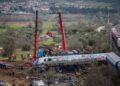 Archivo - Imagen del accidente de tren de Tempe en 2023 que se saldó con 57 muertos y decenas de heridosEuropa Press/Contacto/Tzekas Leonidas - Archivo
