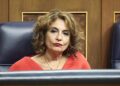 La vicepresidenta primera y ministra de Hacienda, María Jesús Montero, durante una sesión plenaria, en el Congreso de los Diputados, a 7 de octubre de 2025, en Madrid (España).Jesús Hellín - Europa Press