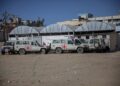 Vehículos de la Cruz Roja en GazaEuropa Press/Contacto/Omar Ashtawy