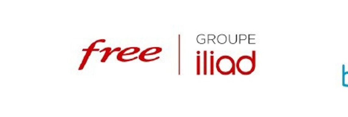 Logos de Orange, Free-iliad y Bouygues.ORANGE, FREE-ILIAD Y BOUYGUES