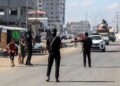 Fuerzas de seguridad en el campo de refugiados de Al Nuseirat, en la Franja de Gaza Europa Press/Contacto/Rizek Abdeljawad