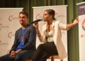 Archivo - La activista ultraconservadora estadounidense Candace Owens, junto al también ultraconservador Charlie Kirk, asesinado en septiembre de 2025, en un acto en Florida Europa Press/Contacto/SMG - Archivo