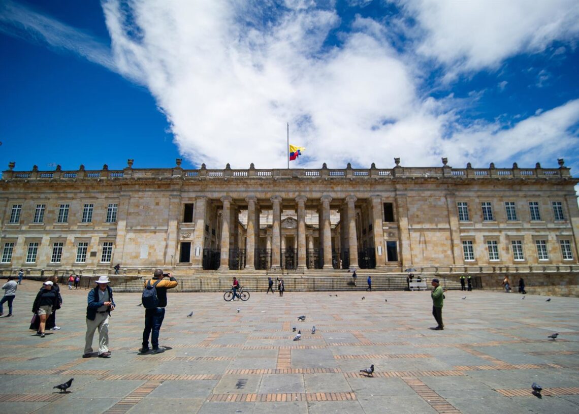 Archivo - Fachada del Congreso de Colombia, en BogotáEuropa Press/Contacto/Sebastian Barros - Archivo