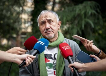 El secretario general de UGT, Pepe Álvarez.A. Pérez Meca - Europa Press