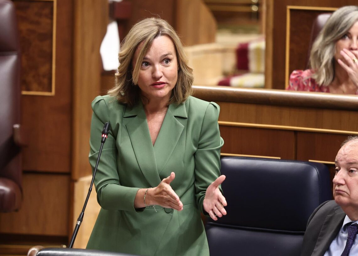 La ministra Portavoz, de Educación y Formación Profesional, Pilar Alegría.Eduardo Parra - Europa Press