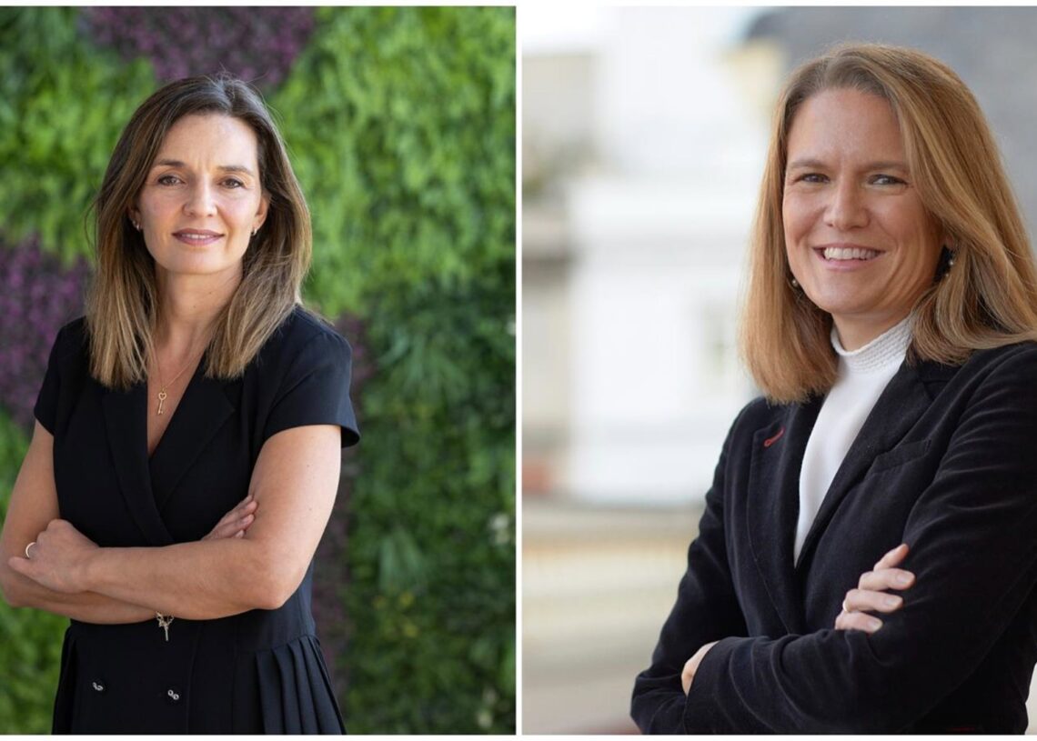 Archivo - De idza a dcha: Rocío Casteda, nueva directora de la oficina de transformación de Mutualidad; y Silvia Rubio, nueva directora del área corporativa y legal de Grupo Mutualidad.MUTUALIDAD - Archivo