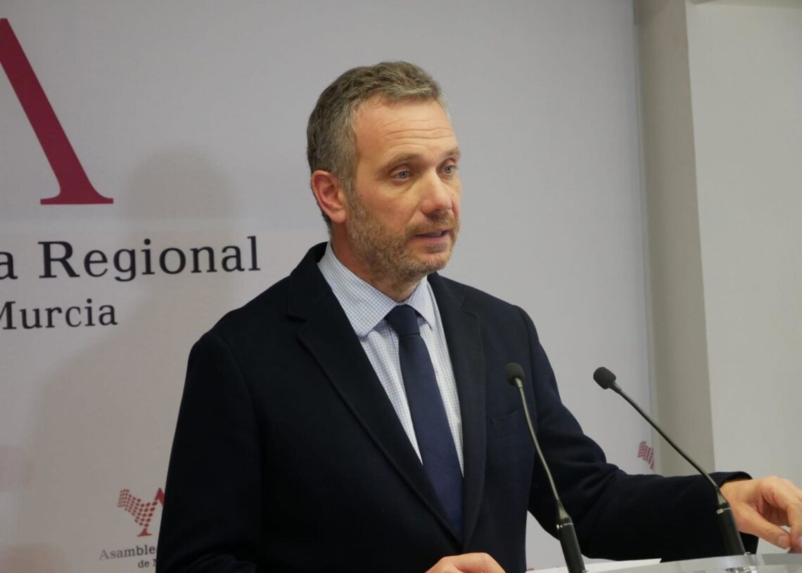 El portavoz del Partido Popular en la Asamblea Regional Joaquín SegadoPP