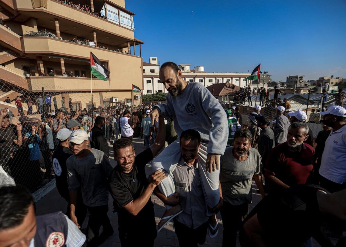 Llegada a la Franja de Gaza de presos palestinos liberados por Israel tras el acuerdo de alto el fuegoEuropa Press/Contacto/Omar Ashtawy
