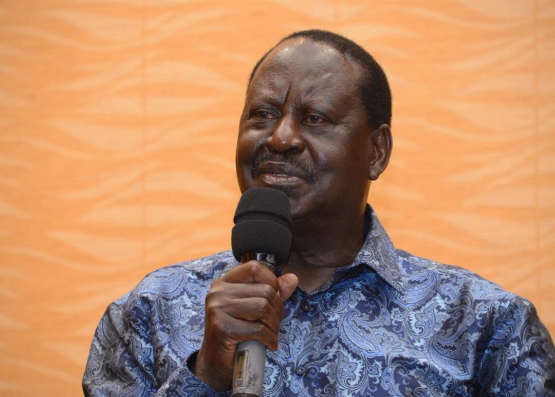 Archivo - El líder opositor y ex primer ministro de Kenia Raila OdingaJOHN OCHIENG / ZUMA PRESS / CONTACTOPHOTO
