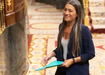 La portavoz de Junts en el Congreso, Miriam Nogueras, durante una sesión plenaria en el Congreso de los Diputados, a 23 de septiembre de 2025, en Madrid (España).Eduardo Parra - Europa Press