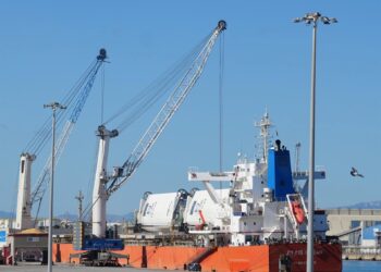El Port de Tarragona acoge el primer buque de carga del mundo propulsado con tecnología eólicaPORT DE TARRAGONA