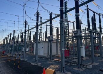 Archivo - Subestación eléctrica de Red Eléctrica.RED ELÉCTRICA - Archivo