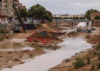 El barranco del Poyo a su paso por Paiporta, a 29 de septiembre de 2025. ARCHIVO. Rober Solsona - Europa Press