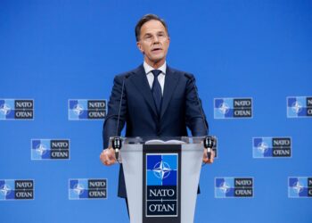 Rueda de prensa del secretario general de la OTAN, Mark Rutte.NATO