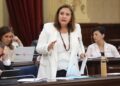 Archivo - La consellera de Sanidad, Manuela García, durante una sesión de control al Govern balear, a 20 de mayo de 2025, en Palma de Mallorca, Mallorca, Baleares (España). Isaac Buj - Europa Press - Archivo