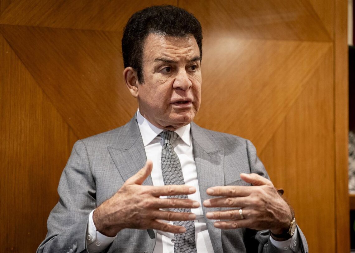 El candidato del Partido Liberal de Honduras a las elecciones de Honduras, Salvador Nasralla.A. Pérez Meca - Europa Press