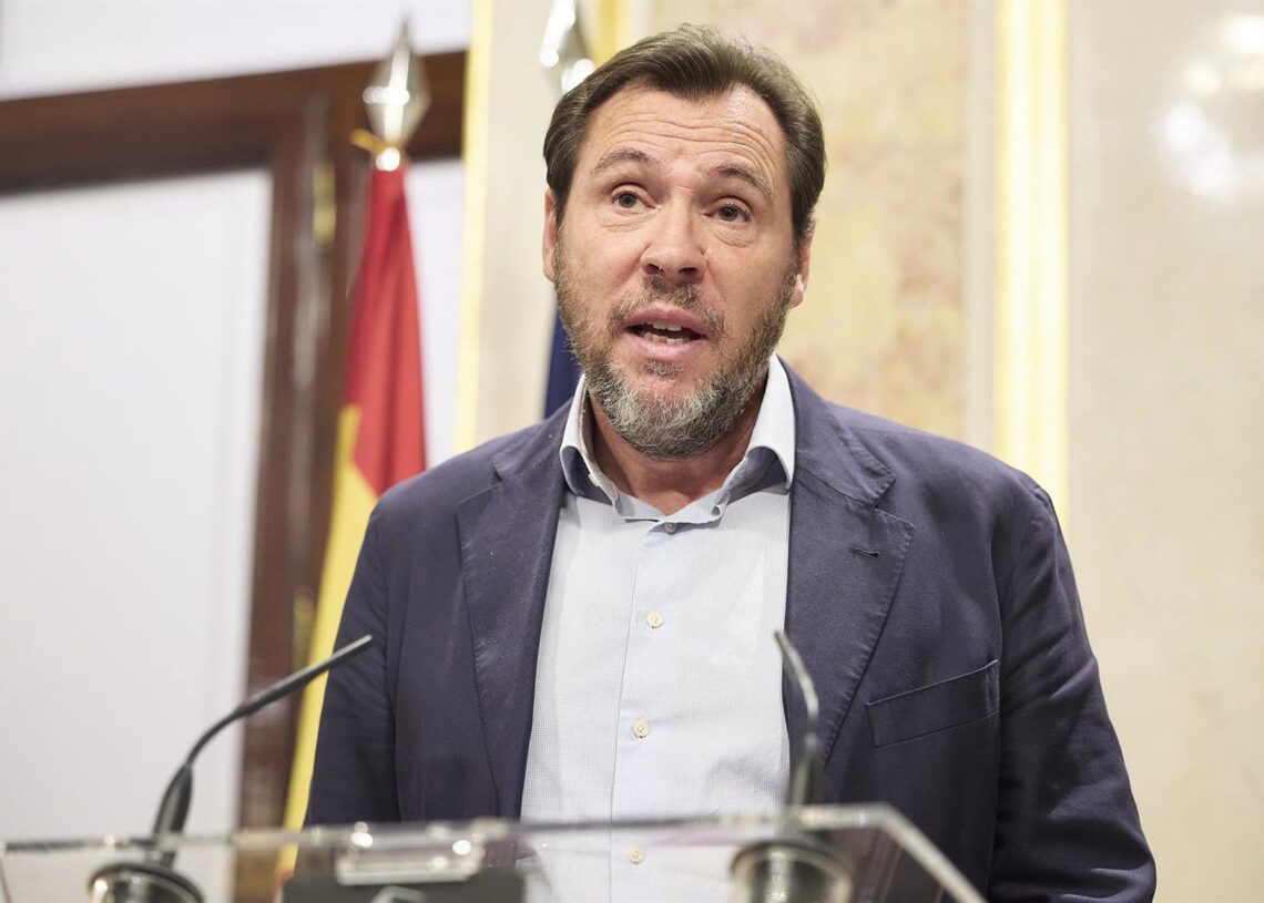 El ministro de Transportes y Movilidad Sostenible, Óscar PuenteJesús Hellín - Europa Press