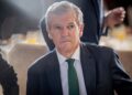 El presidente de la Xunta de Galicia, Alfonso Rueda, durante un desayuno informativo de Fórum Europa, en el Real Casino Gran Círculo de Madrid, a 16 de octubre de 2025, en Madrid (España).Diego Radamés - Europa Press