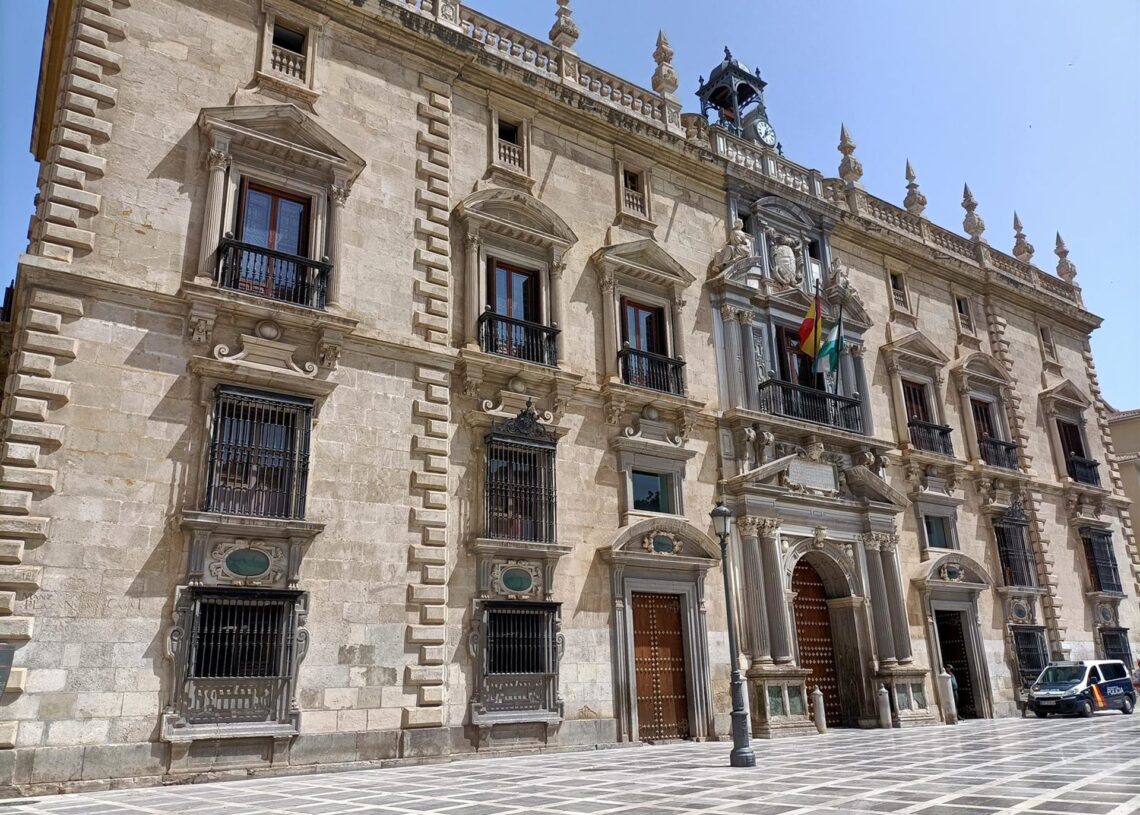 Archivo - Real Chancillería de Granada, sede del TSJA.EUROPA PRESS - Archivo