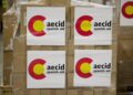 Archivo - Las cajas con ayuda humanitaria destinada a Gaza, en el centro de carga aérea Madrid-Barajas, a 10 de febrero de 2025, en Madrid (España).Jesús Hellín - Europa Press - Archivo