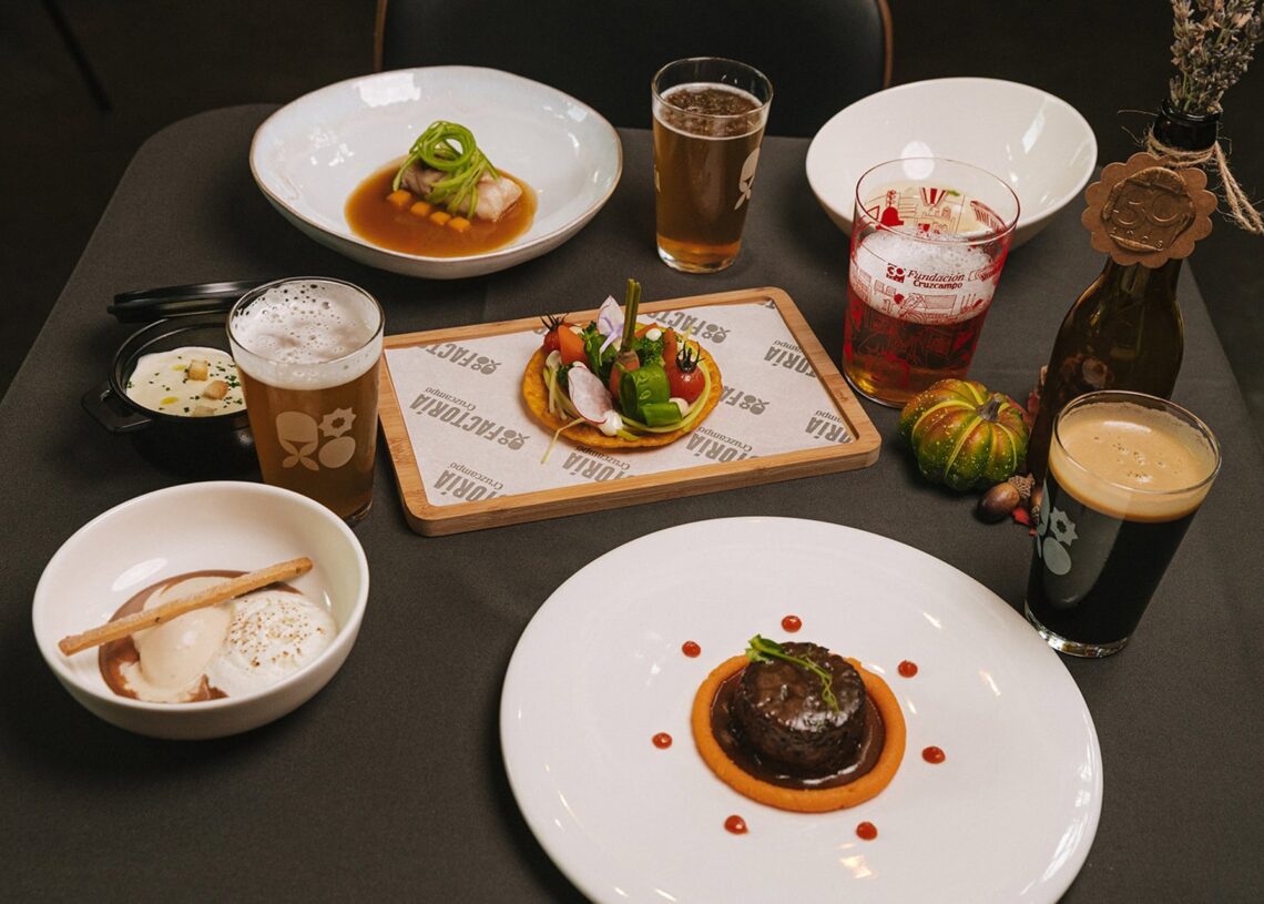 Tapas de la Fundación Cruzcampo.FUNDACIÓN CRUZCAMPO