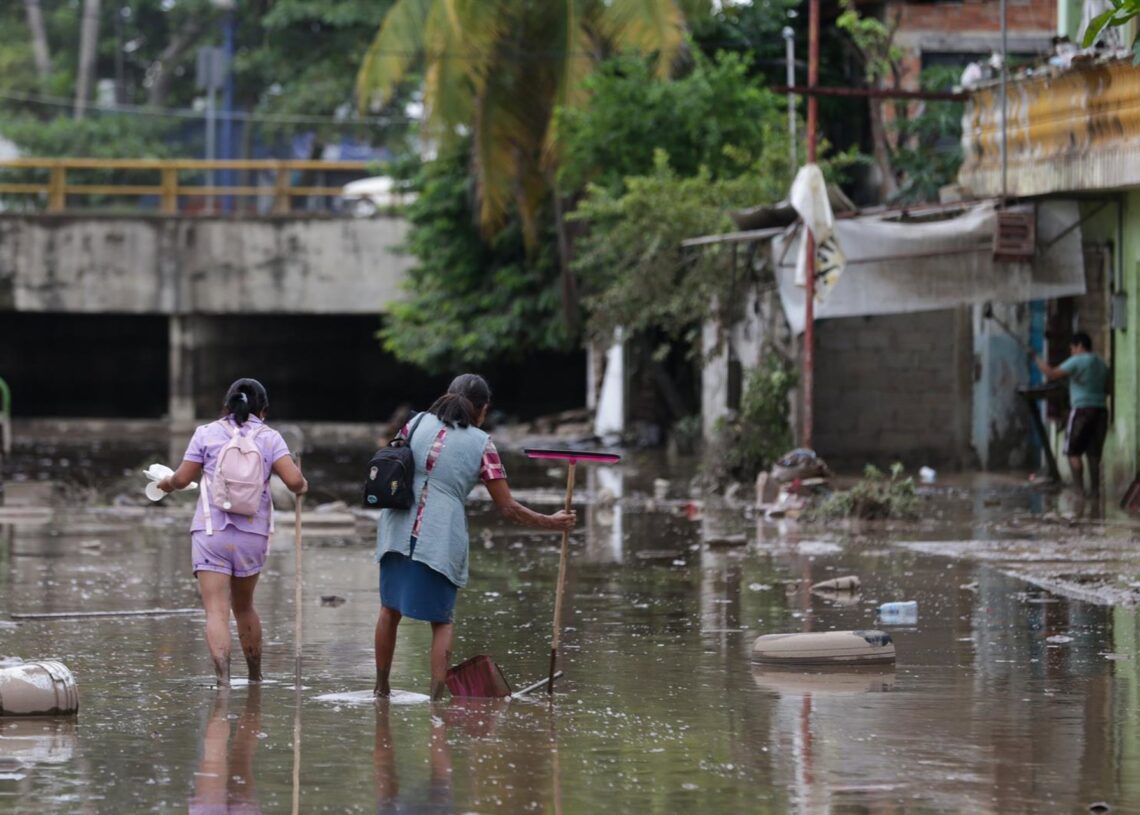 Inundaciones en el estado mexicano de Veracruz.Europa Press/Contacto/Francisco Canedo