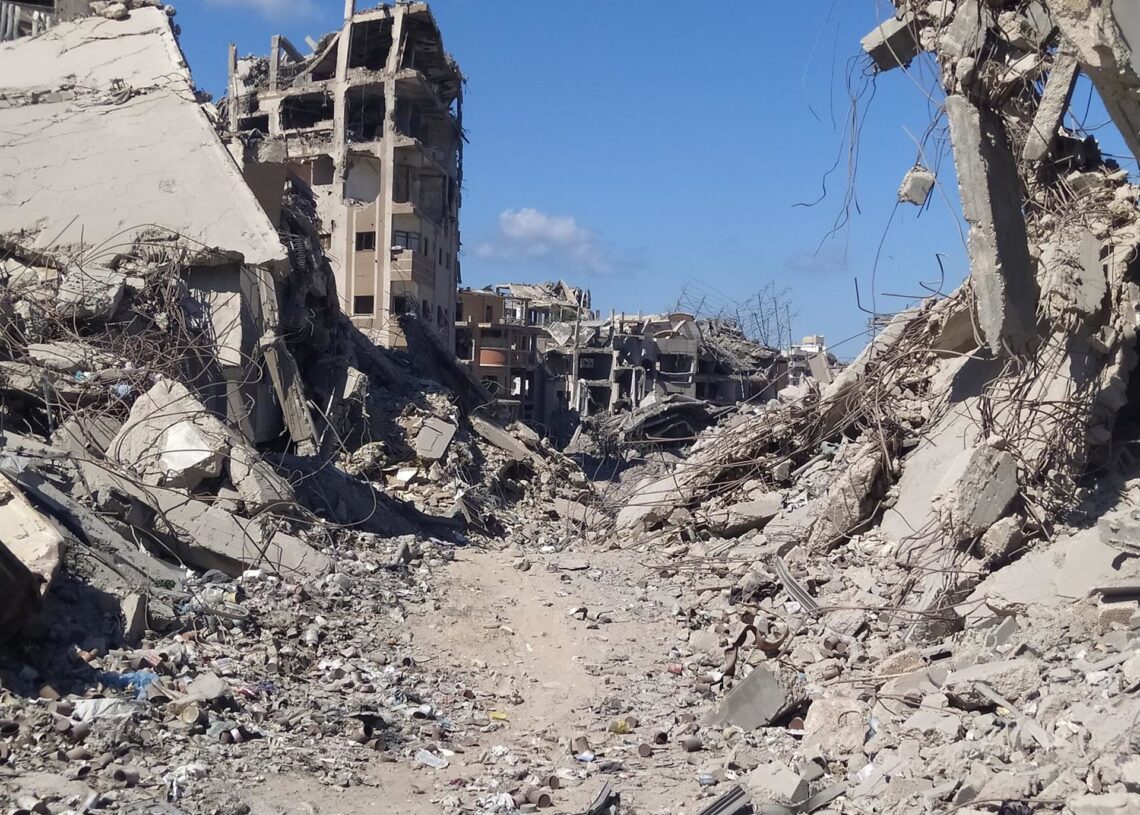 Escombros tras ataques israelíes en la Franja de GazaEuropa Press/Contacto/Hashem Zimmo