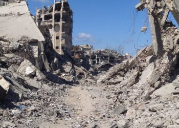 Escombros tras ataques israelíes en la Franja de GazaEuropa Press/Contacto/Hashem Zimmo