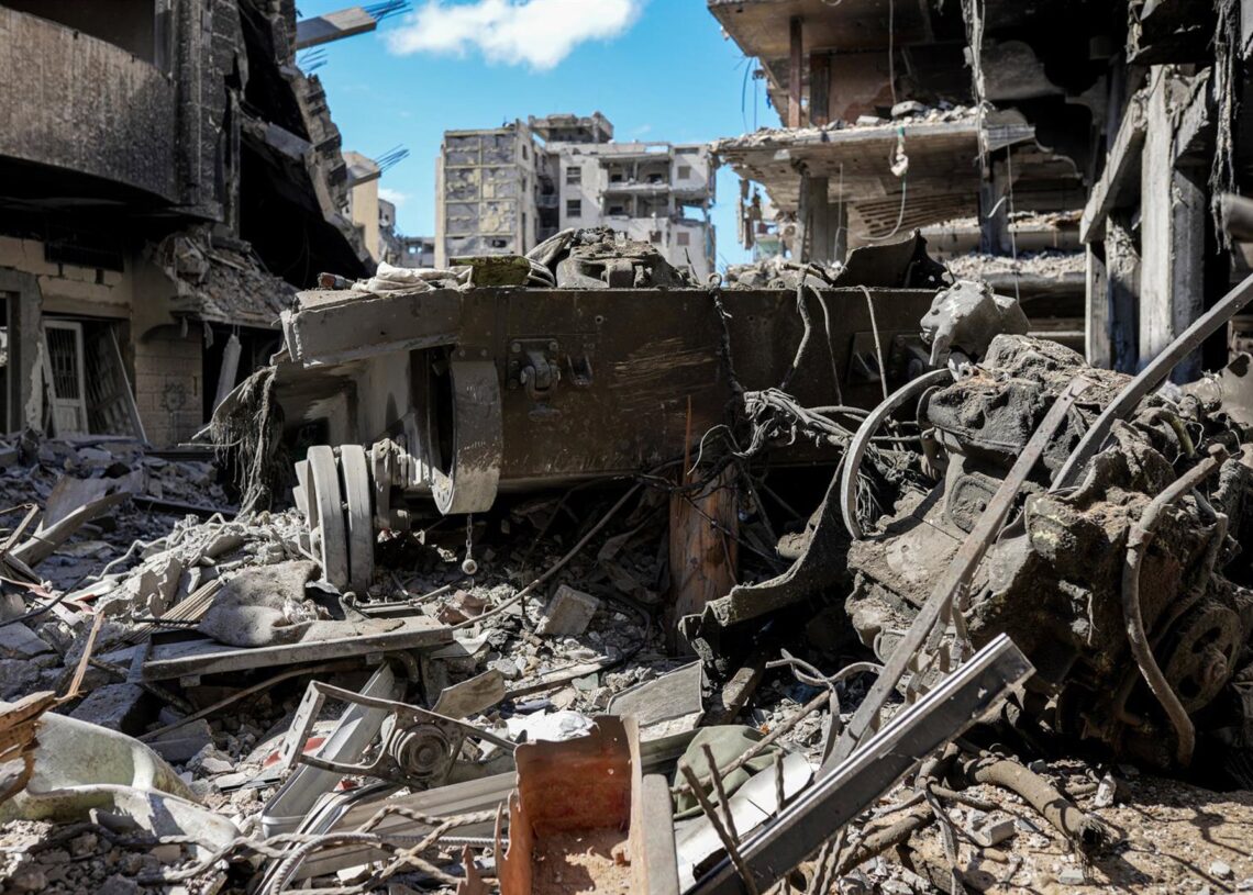 Escombros en el área de Karamé, en el norte de Gaza, devastada por la ofensiva israelíEuropa Press/Contacto/Omar Ashtawy
