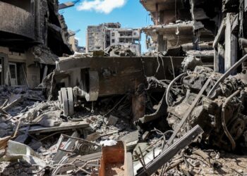 Escombros en el área de Karamé, en el norte de Gaza, devastada por la ofensiva israelíEuropa Press/Contacto/Omar Ashtawy