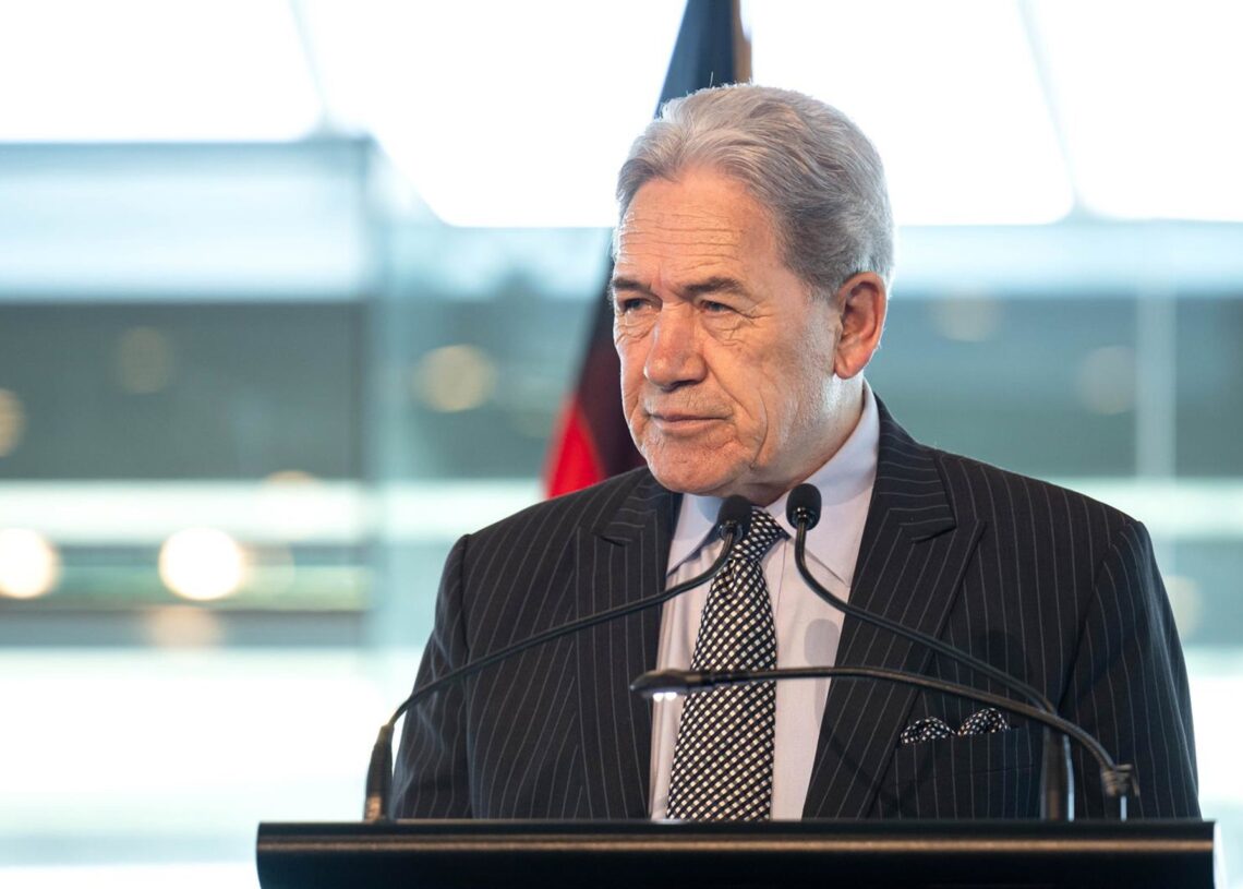 Archivo - El ministro de Exteriores de Nueva Zelanda, Winston Peters.Sina Schuldt/dpa - Archivo