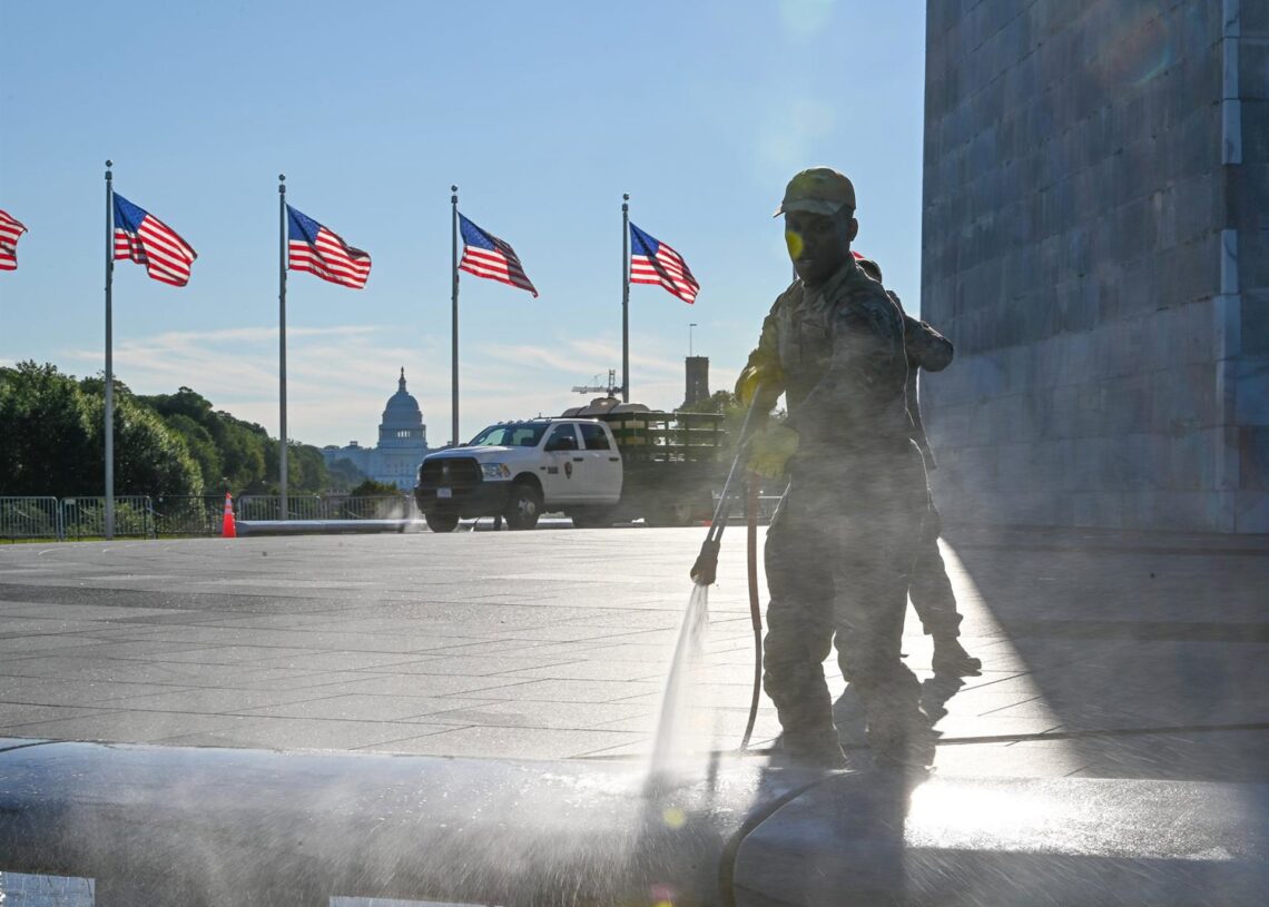 Archivo - Despliegue de la Guardia Nacional en Washington D.C. Europa Press/Contacto/Tsgt. Andrew Enriquez/U.S Ai