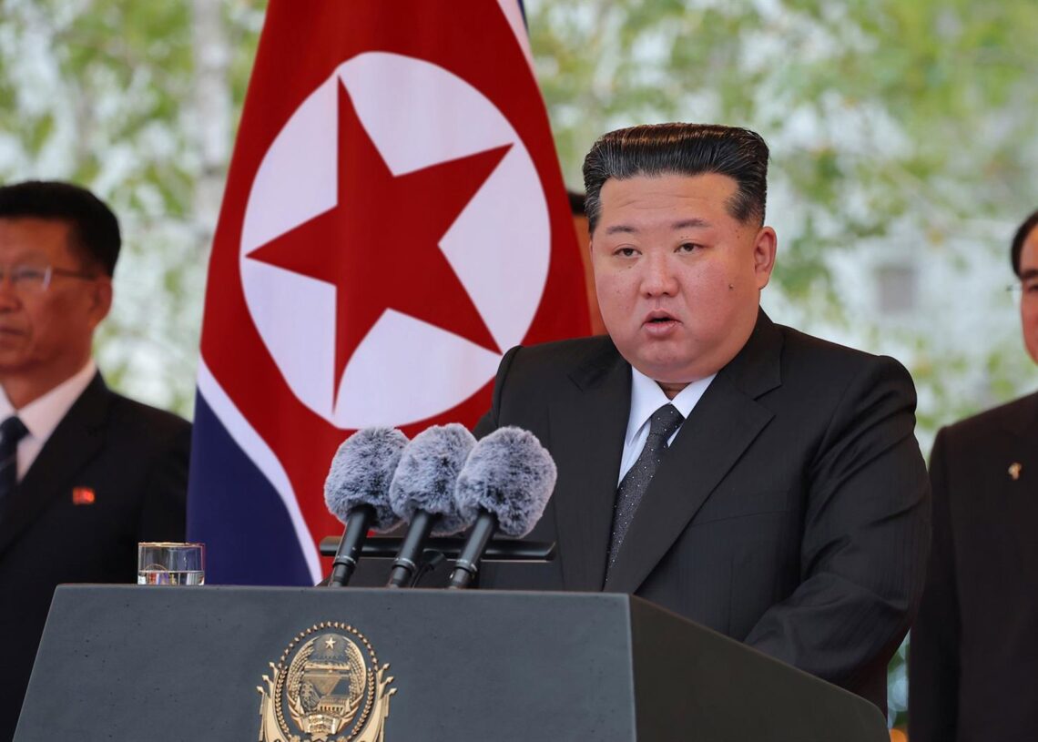 Kim Jong Un, dirigente de Corea del Norte-/KCNA via YNA/dpa