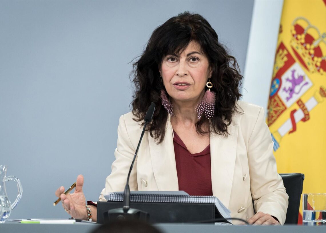 La ministra de Igualdad, Ana Redondo.Diego Radamés - Europa Press