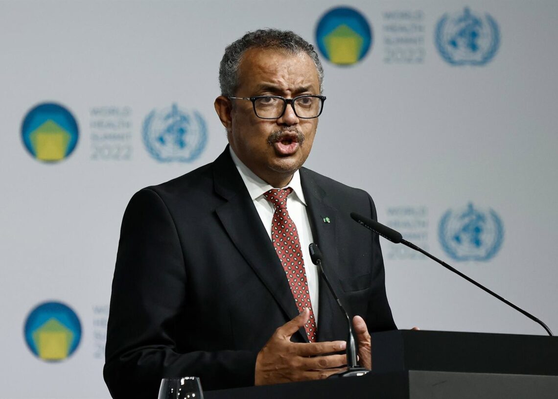 Archivo - Imagen de archivo del director general de la OMS, Tedros Adhanom.Carsten Koall/dpa - Archivo