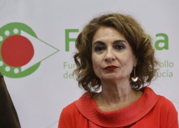 La vicepresidenta primera del Gobierno y ministra de Hacienda, María Jesús Montero, este viernes en Córdoba.MADERO CUBERO-EUROPA PRESS
