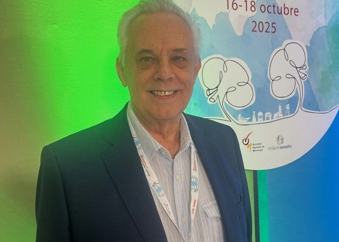 El doctor Javier Nieto, uno de los coordinadores de los estudios.SOCIEDAD ESPAÑOLA DE NEFROLOGÍA