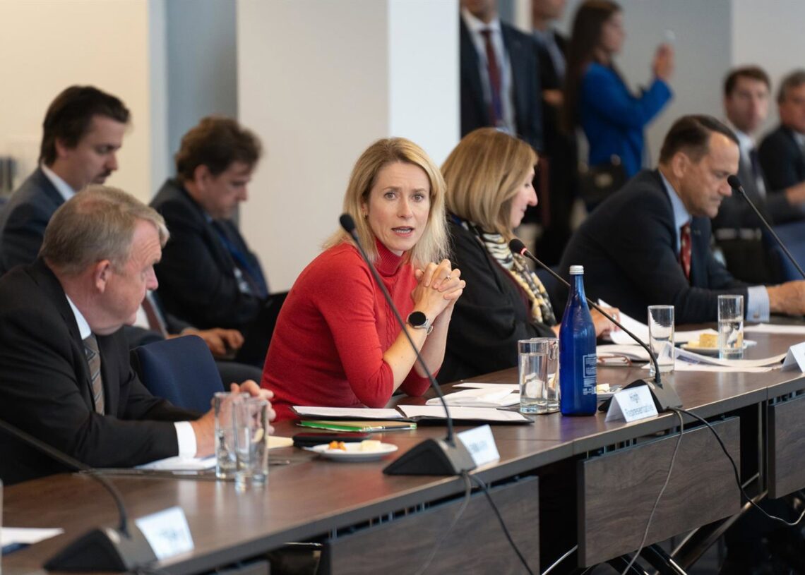 La Alta Representante de la UE, Kaja Kallas, durante la reunión informal de ministros de Asuntos Exteriores de la UE en Nueva York.DEREK FRENCH // EU COUNCIL