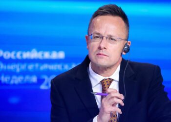 Peter Szijjarto, ministro de Exteriores húngaroEuropa Press/Contacto/Yevgeny Messman