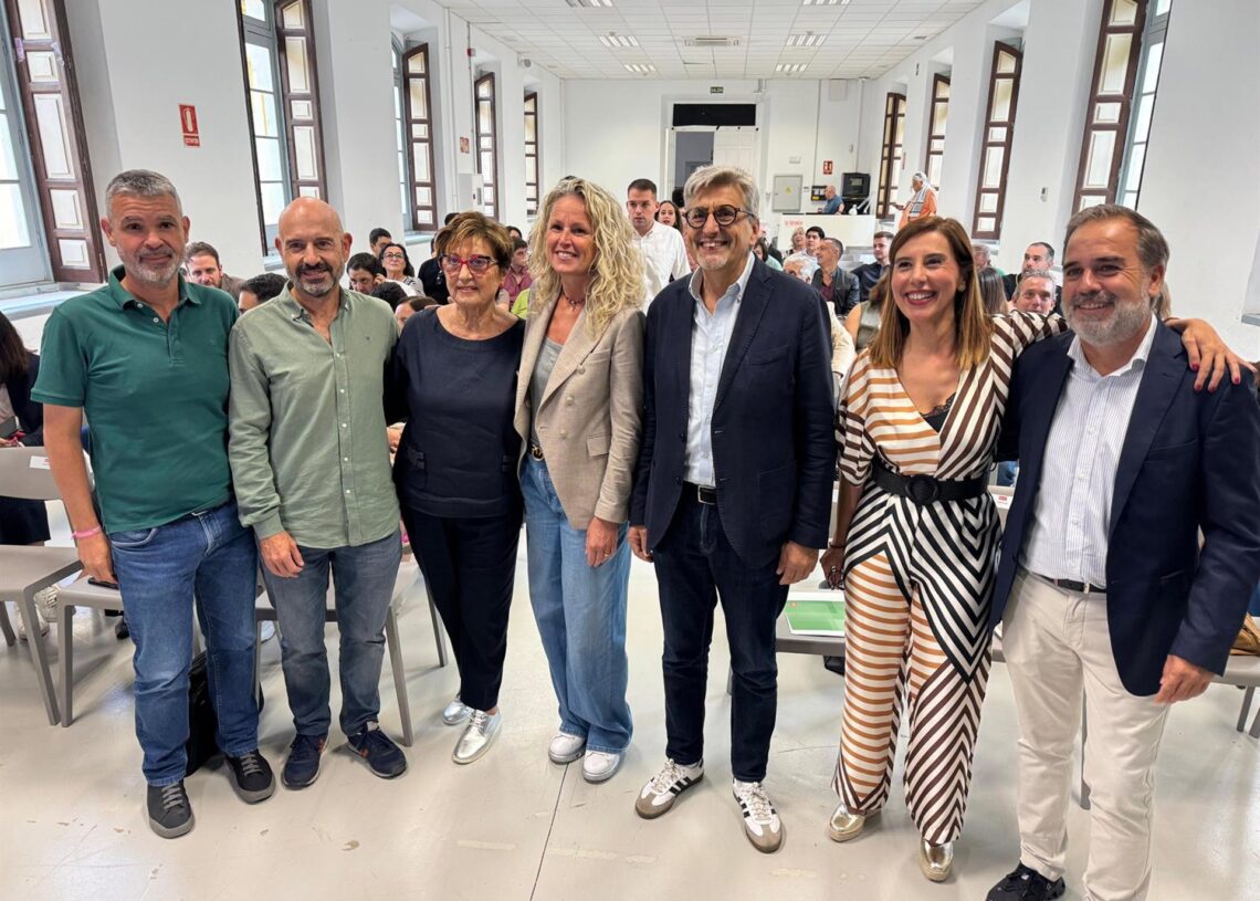 El secretario general del PSOE de Málaga, Josele Aguilar, en las Jornadas de Formación del PSOE de Málaga.PSOE MÁLAGA