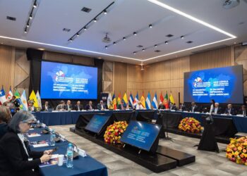 XV Encuentro Empresarial Iberoamericano celebrado en la pasada Cumbre de Cuenca, Ecuador.Cedida