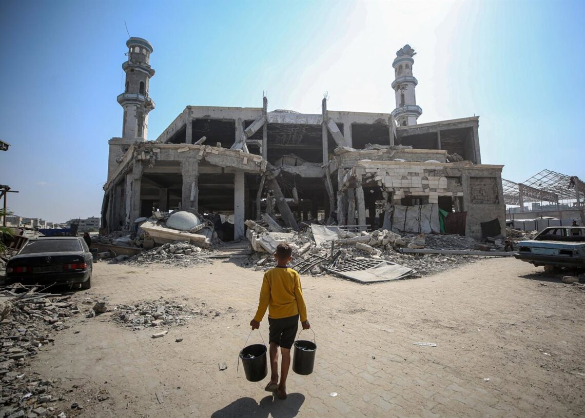 Edificios destruidos en la Franja de Gaza (archivo)Europa Press/Contacto/Omar Ashtawy