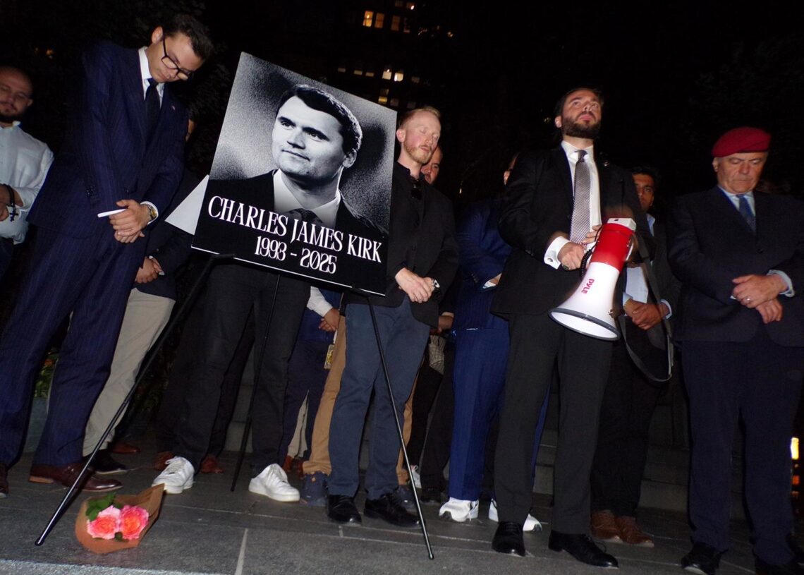 Archivo - Memorial de los Jóvenes Republicanos en Nueva York por Charlie Kirk (imagen de archivo)Europa Press/Contacto/John Marshall Mantel
