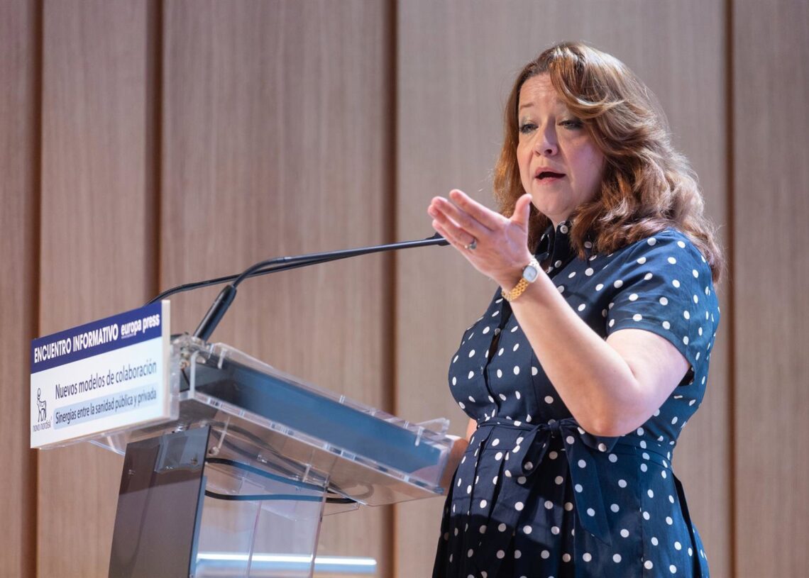 Archivo - La consejera de sanidad de la Comunidad de Madrid, Fátima Matute.Eduardo Parra - Europa Press - Archivo