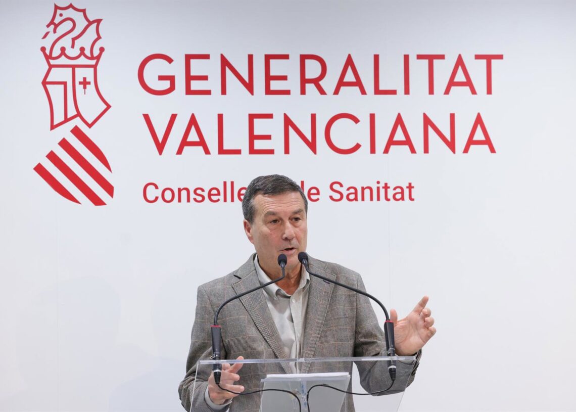 Archivo - El conseller de Sanidad, Marciano Gómez, en una imagen de archivoGVA - Archivo