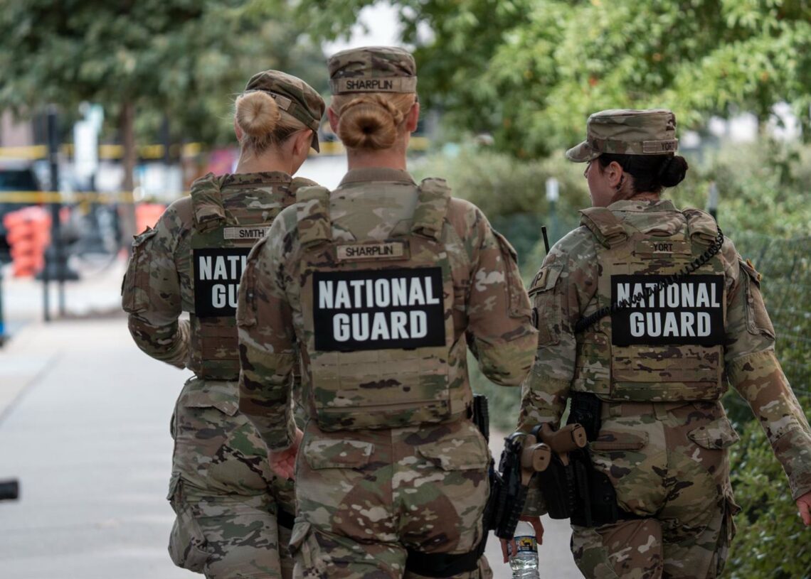 Unidades de la Guardia Nacional en Washington D.C. Europa Press/Contacto/Andrew Leyden