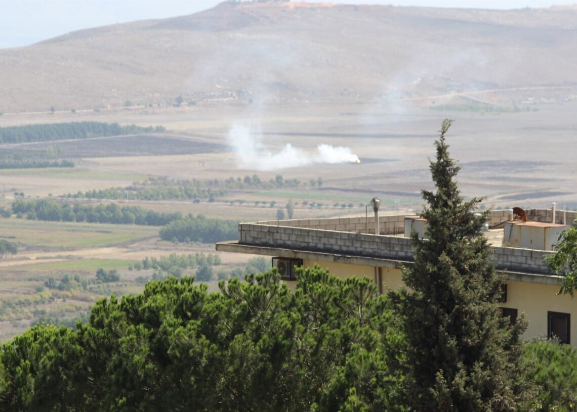 Bombardeo israelí en el sur de Líbano (archivo)Europa Press/Contacto/Taher Abu Hamdan